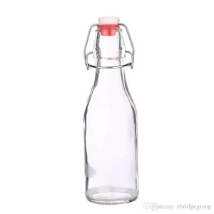 150ml swing top glass bottle, 53mm dia.x 160mm h 150ml swing top glass bottle, 53mm dia.x 160mm h
