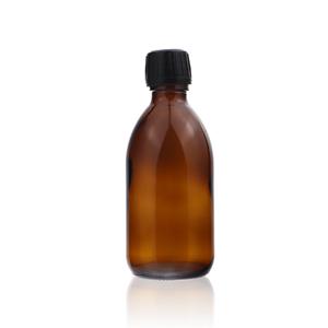 250ml amber syrup bottle, 62mm dia.x 143mm h 250ml amber syrup bottle, 62mm dia.x 143mm h