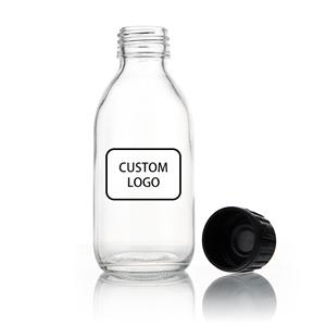 Syrup bottle, 51.5mm dia.x 123mm h Syrup bottle, 51.5mm dia.x 123mm h