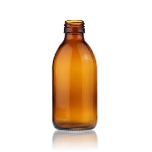 200ml amber syrup bottle, 58mm dia.x 135mm h