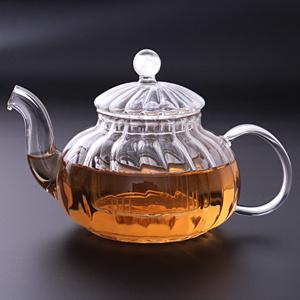 Borosilicate glass teapot,