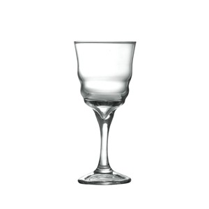 Glass red wine goblets, 60mm dia.x 159mm h