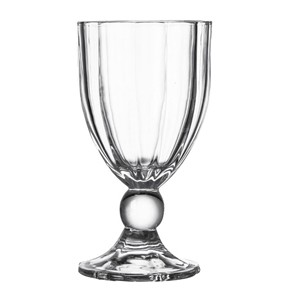 Ice cream juice glass milkshake cup, 77mm dia.x 155mm h