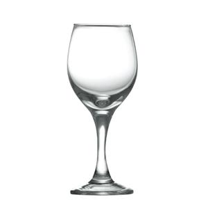 Glass red wine goblets, 56mm dia.x 149mm h