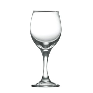 Glass red wine goblets, 56mm dia.x 149mm h