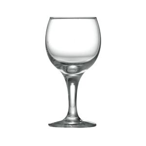 Glass red wine goblets, 65mm dia.x 147mm h Glass red wine goblets, 65mm dia.x 147mm h