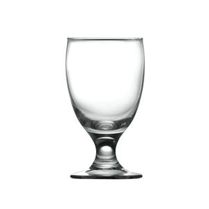 Glass red wine goblets, 68mm dia.x 133mm h