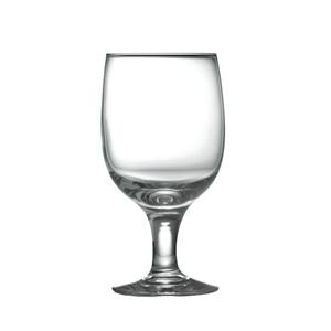 Glass red wine goblets, 68mm dia.x 153mm h