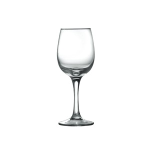 Glass red wine goblets, 76mm dia.x 201mm h