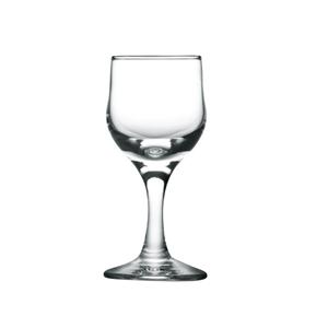 Glass red wine goblets, 52mm dia.x 130mm h Glass red wine goblets, 52mm dia.x 130mm h