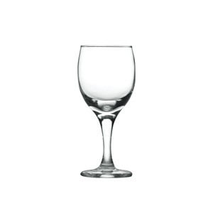 Glass red wine goblets, 63mm dia.x 153mm h
