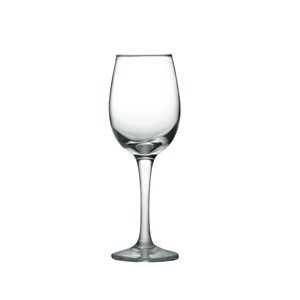 Glass red wine goblets, 68mm dia.x 210mm h