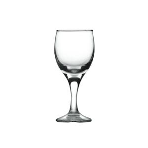 Glass red wine goblets, 55mm dia.x 134mm h