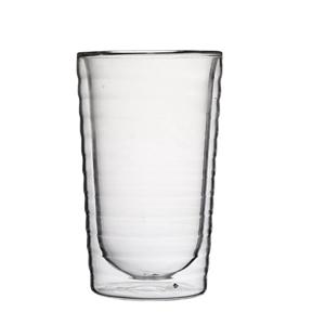 Double walled beer glass, 79mm dia.x 132mm h Double walled beer glass, 79mm dia.x 132mm h