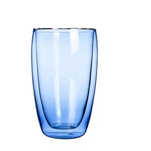 Double walled beer glass, 82mm dia.x 142mm h