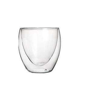Double walled beer glass, 88mm dia.x 93mm h