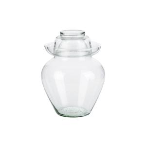 Glass fermentation container, 168mm dia.x 231mm h