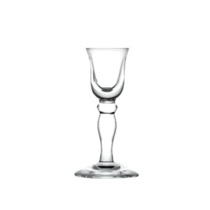 Glass chinese alcohol goblet,
