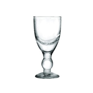 Glass chinese liquor stemware, 28mm dia.x 65mm h