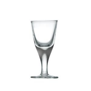 Glass cheiw glass cup, 30mm dia.x 65mm h