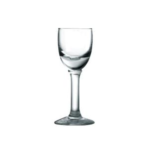 Glass chinese baijiu stemware, 25mm dia.x 80mm h
