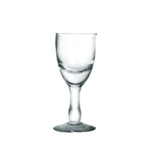 Glass white liquor glassware, 33mm dia.x 79mm h