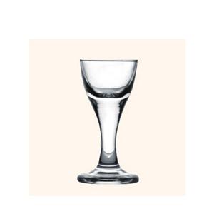 Glass chinese liquor goblet, 35mm dia.x 70mm h
