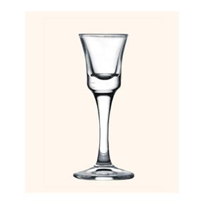 Glass chinese spirit goblet,