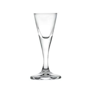 Glass white alcohol/liquor goblet,