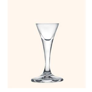 Glass chinese liquor goblet, 35mm dia.x 49mm h