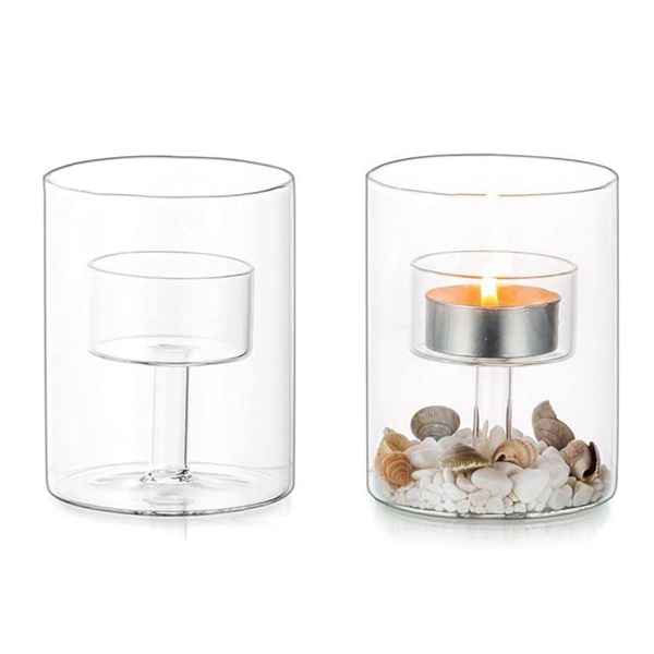 Decorative Glass Candle Holder