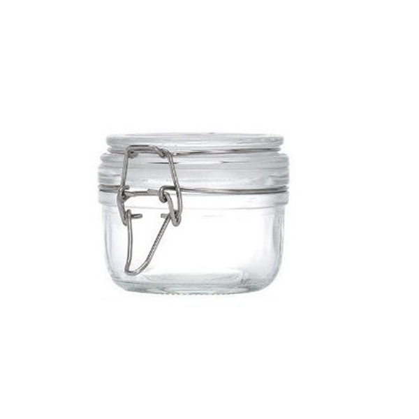 125ml Clip Top Glass Jar