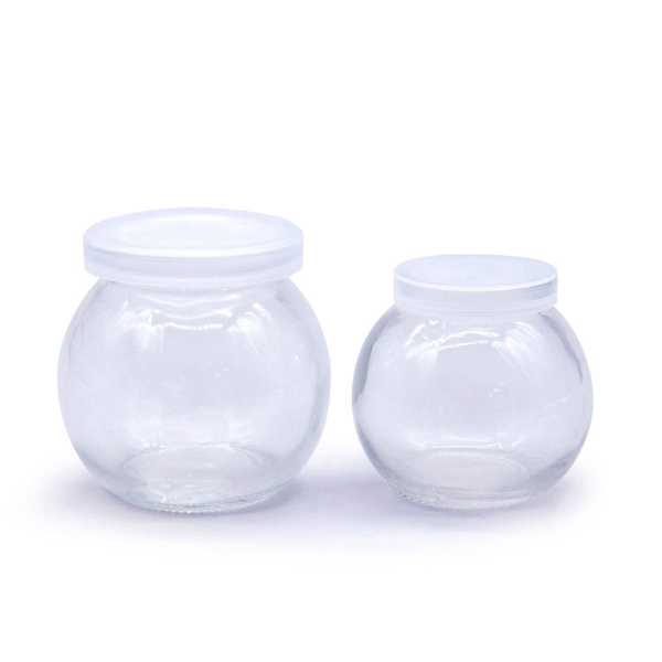100ml Traditional Milk Glass Bottle