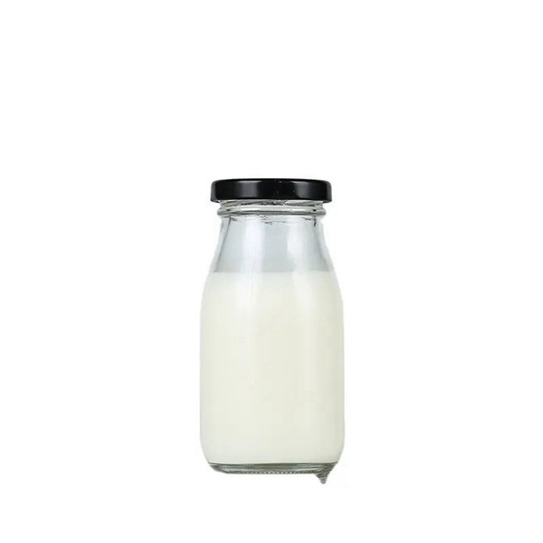 250ml Traditional Milk Glass Bottle