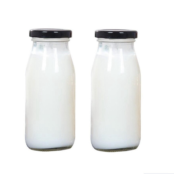 200ml Traditional Milk Glass Bottle