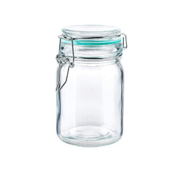 200ml Clip Top Glass Jar