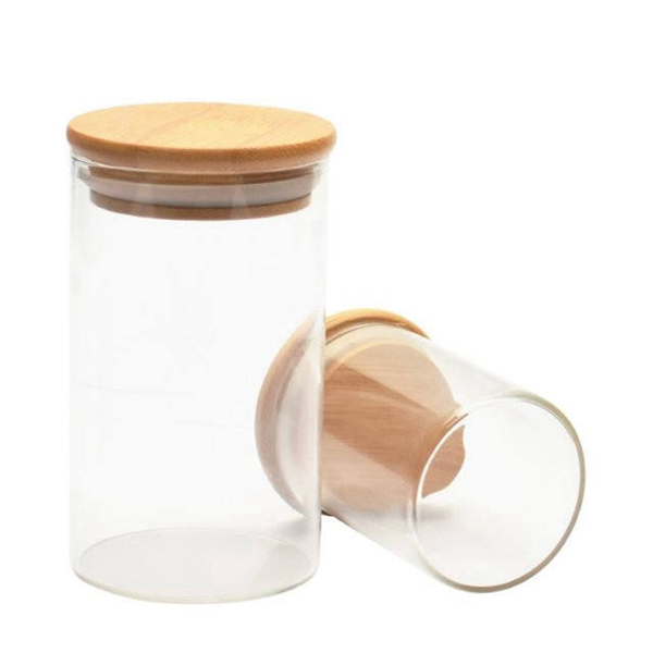 Clear Glass Jar
