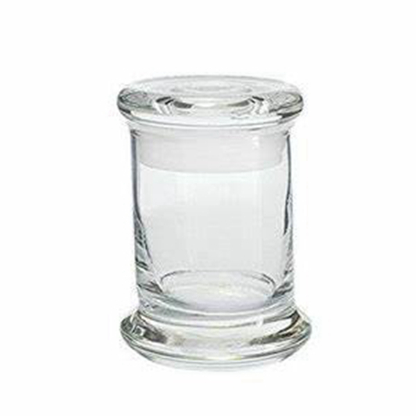 Tall Apothecary Jar Glass Candle Holder
