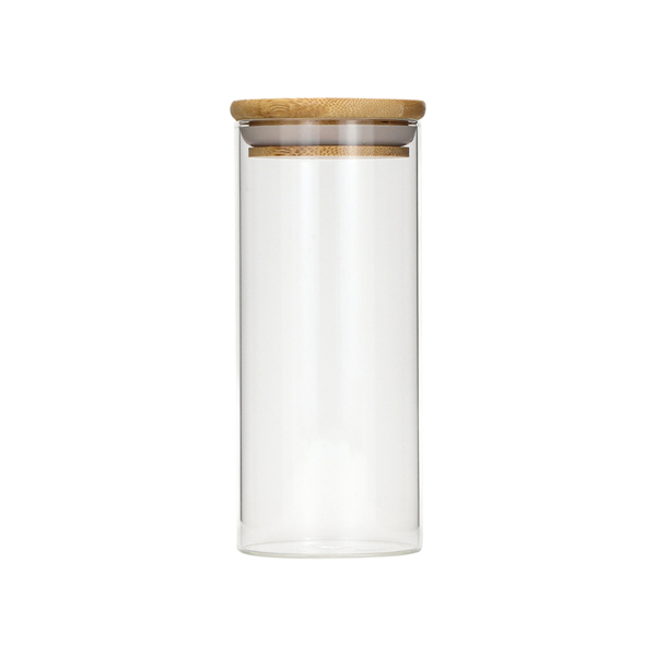 1280ml Bamboo Lid Glass Jar
