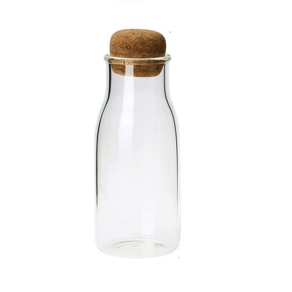 300ml Bamboo Lid Glass Jar