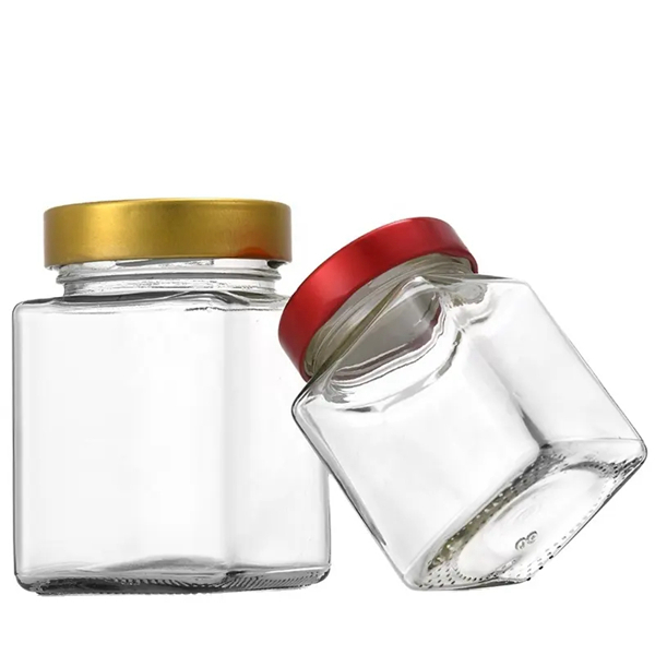 120ml Square Glass Jar