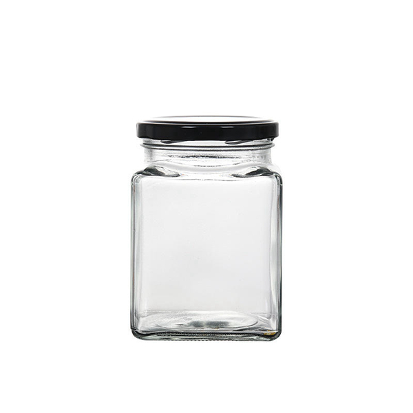 200ml Square Glass Jar