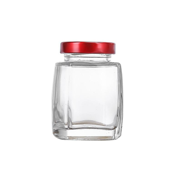 180ml Square Glass Jar
