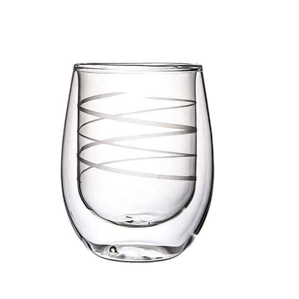 370ml Double Wall Borosilicate Glass