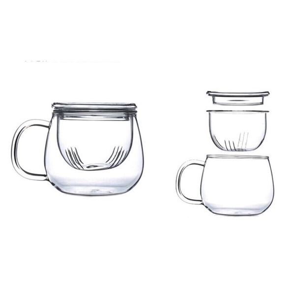 350ml Borosilicate Glass