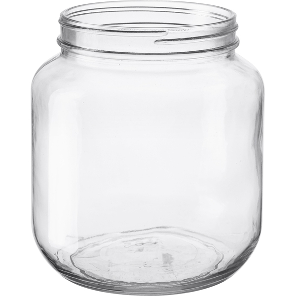 1890ml Clear Glass Jar