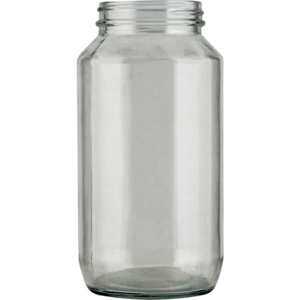 680ml Clear Glass Jar