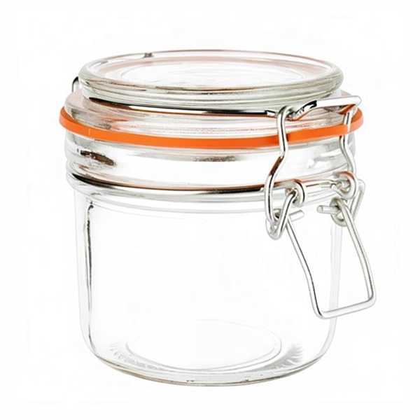 200ml Clip Top Glass Jar