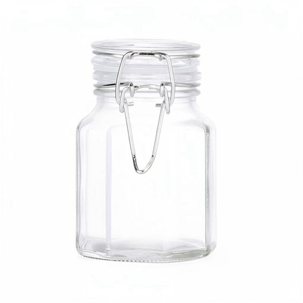 120ml Clip Top Glass Jar