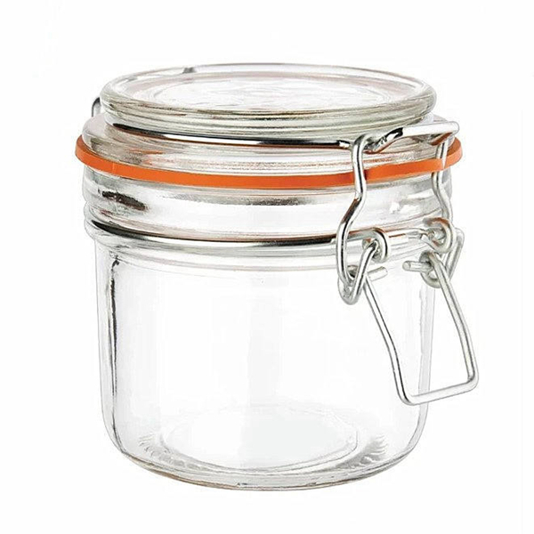 200ml Clip Top Glass Jar